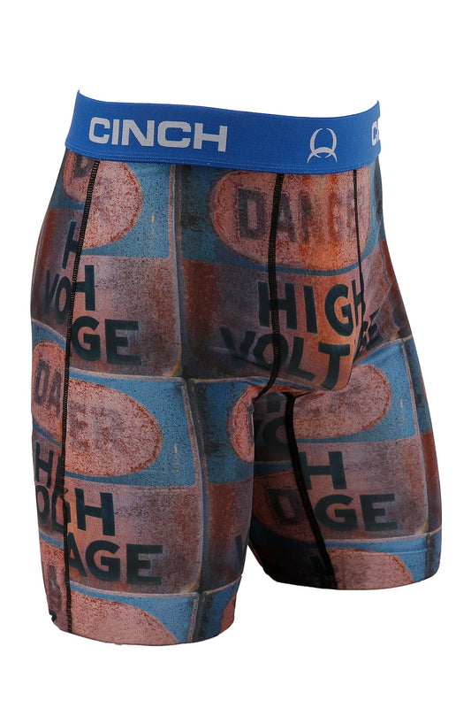CINCH MENS HIGH VOLTAGE 9" Boxer Briefs