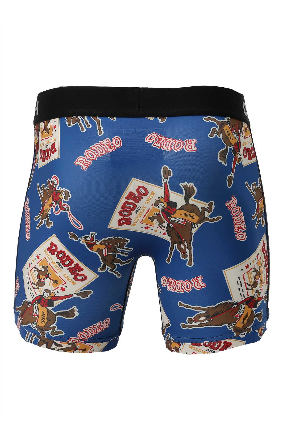 MEN'S RODEO PRINT 6" BOXER BRIEF