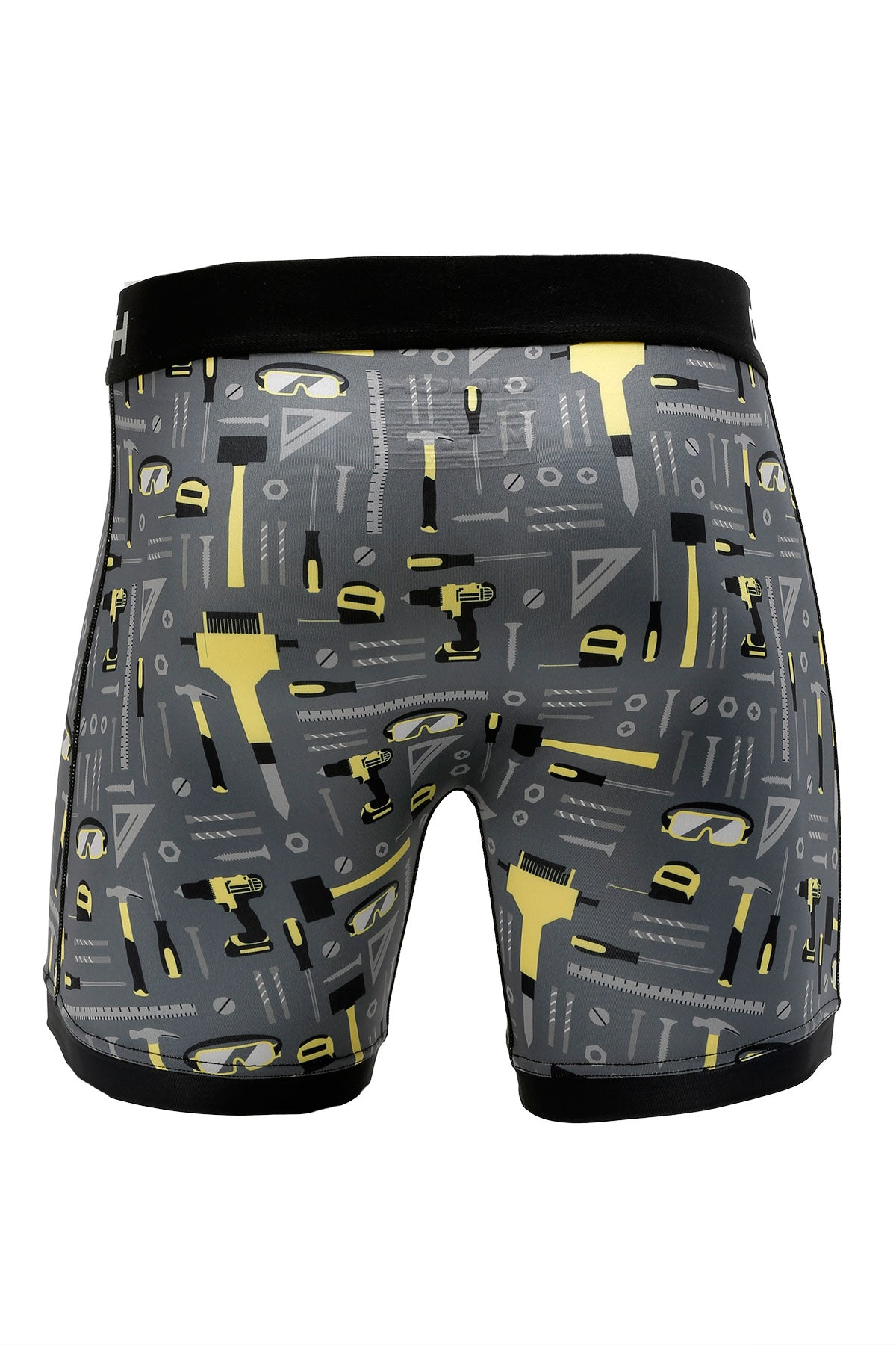 CINCH MEN'S 6" TOOLS BOXER BRIEF - CHARCOAL