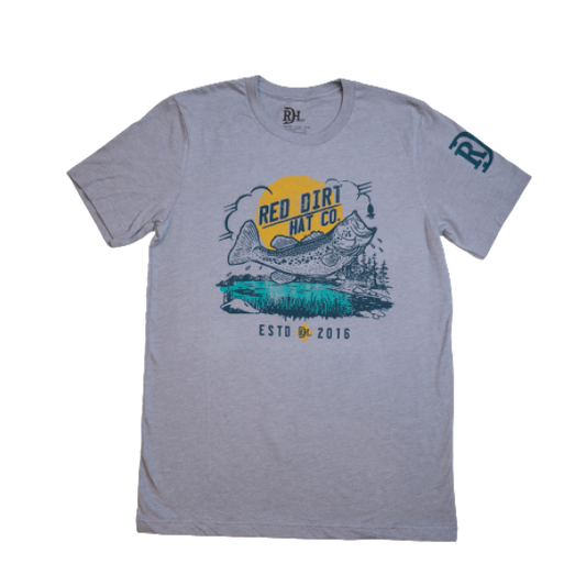 RED HAT COMPANY BIG BASS TEE SHIRT