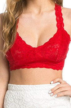 Lace racerback bralette – Yee Haw Ranch Outfitters