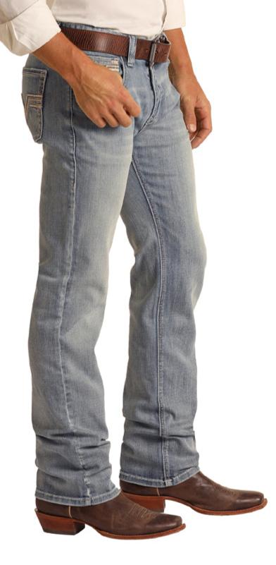 ROCK & ROLL MEN'S REVOLVER STRAIGHT LIGHT VINTAGE JEAN