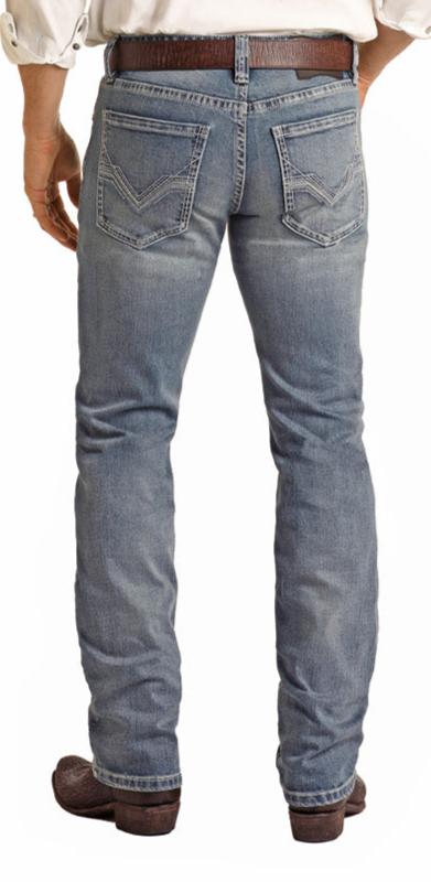 ROCK & ROLL REVOLVER STRAIGHT SLIM BOOT CUT JEAN