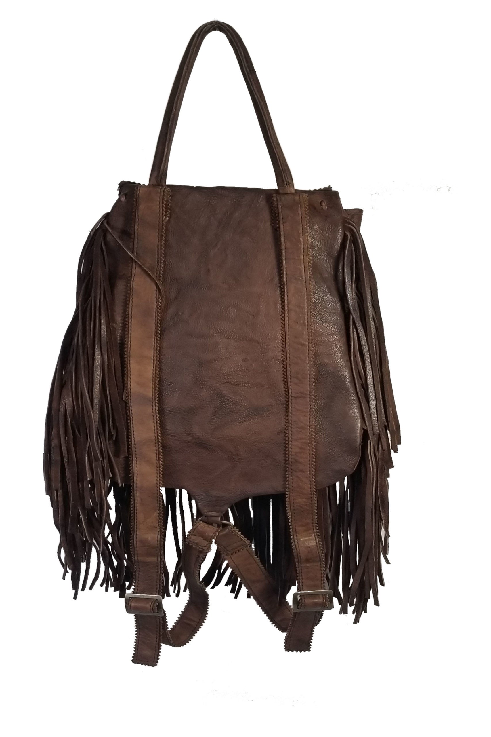 fringe suede mini backpack SUEDE FRINGE RUCKSACK – Yee Haw Ranch Outfitters
