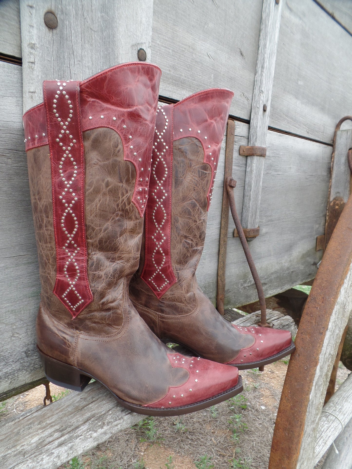 OLD GRINGO YIPPEE KI YAY "VANILLA" BOOT