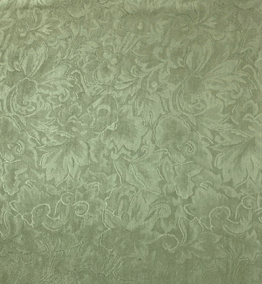 Jacquard Sage Silk Scarf