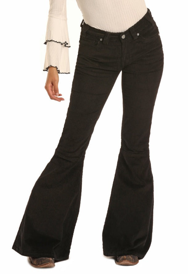 Rock & Roll Ladies Corduroy Bell Bottoms Jeans *SALE