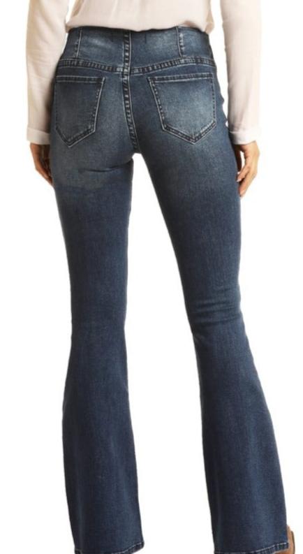 Rock & Roll Ladies Bargain Bell Pull on Jeans