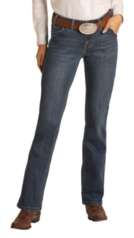 Rock & Roll Ladies Riding Boot Jeans