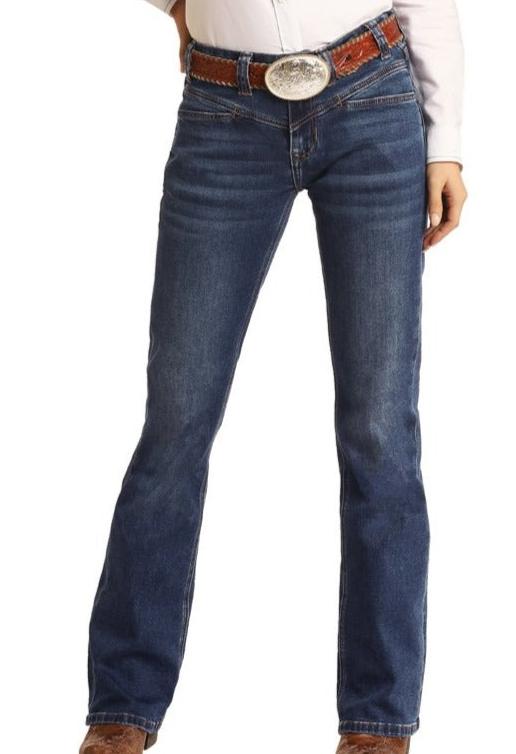 Rock & Roll Ladies Riding Boot Jeans
