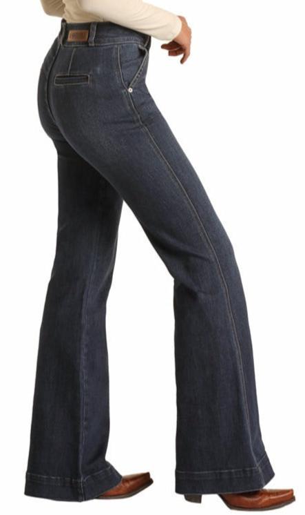 Rock & Roll Ladies HIGH RISE Trousers