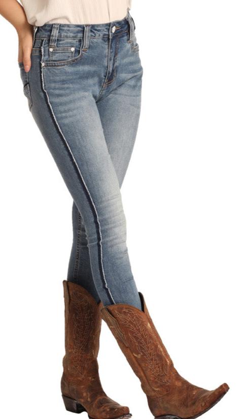 Rock & Roll Ladies High Rise Skinny Jeans
