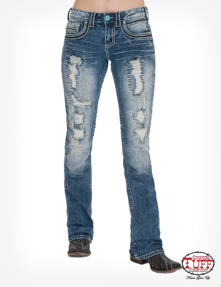 Cowgirl Tuff Avalanche Bootcut Jeans