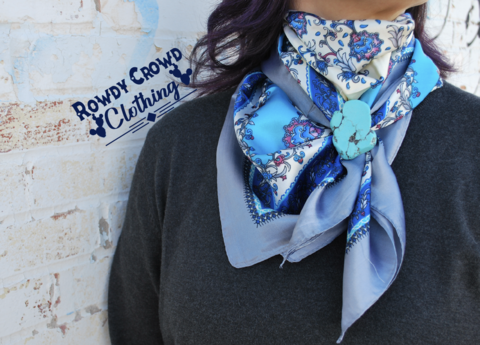 Fierce Floral Wild Rag