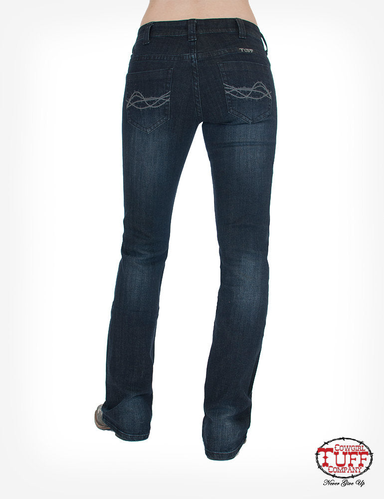 Cowgirl Tuff "Forever Tuff"  Bootcut Jeans