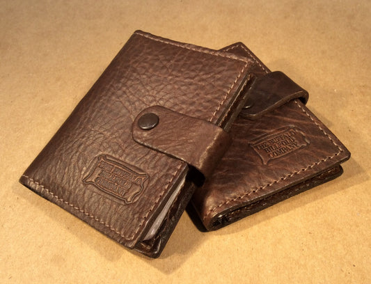 Buffalo Leather Extra Capacity Card Case