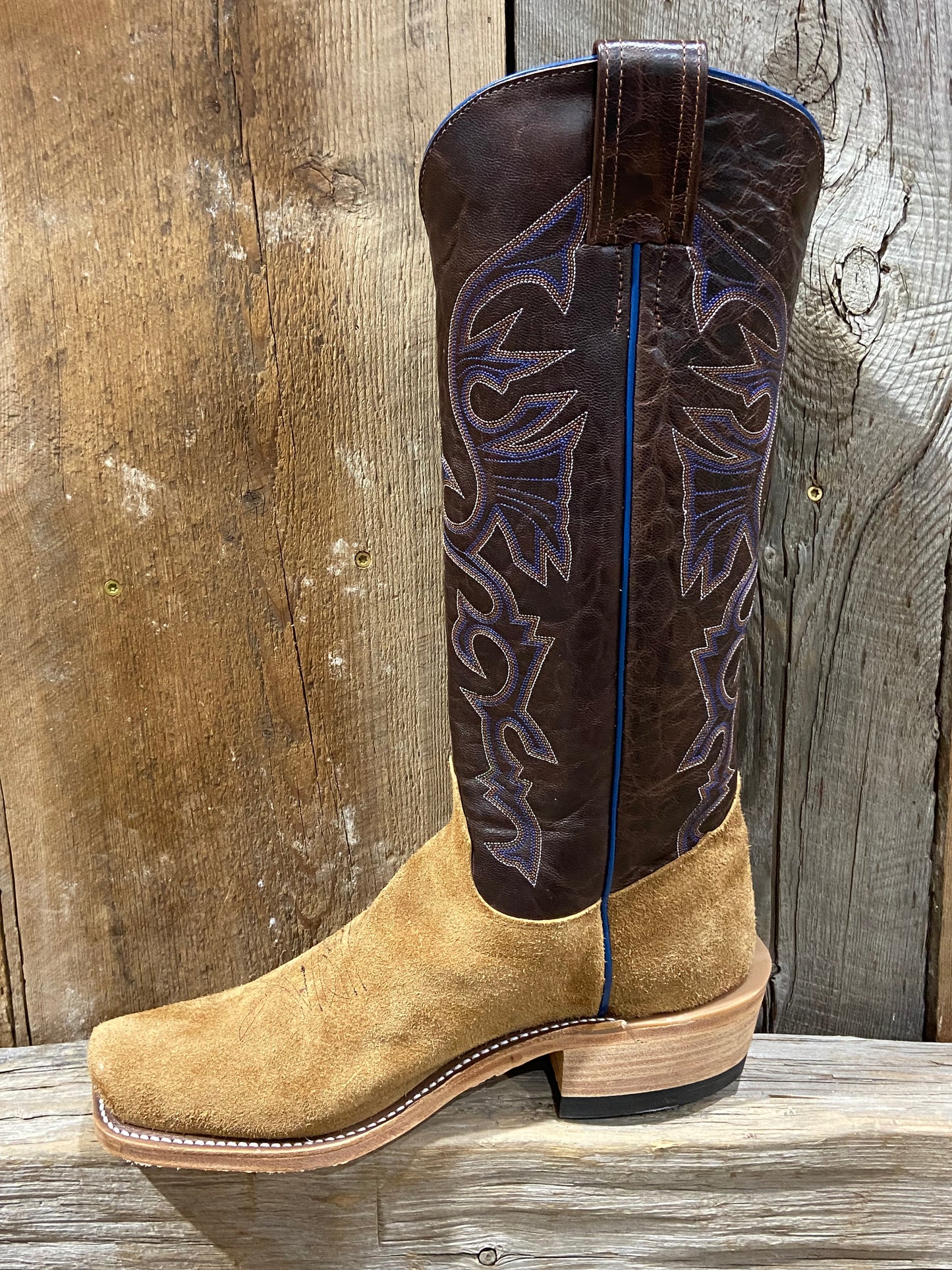OLATHE TAN CALF ROUGHOUT