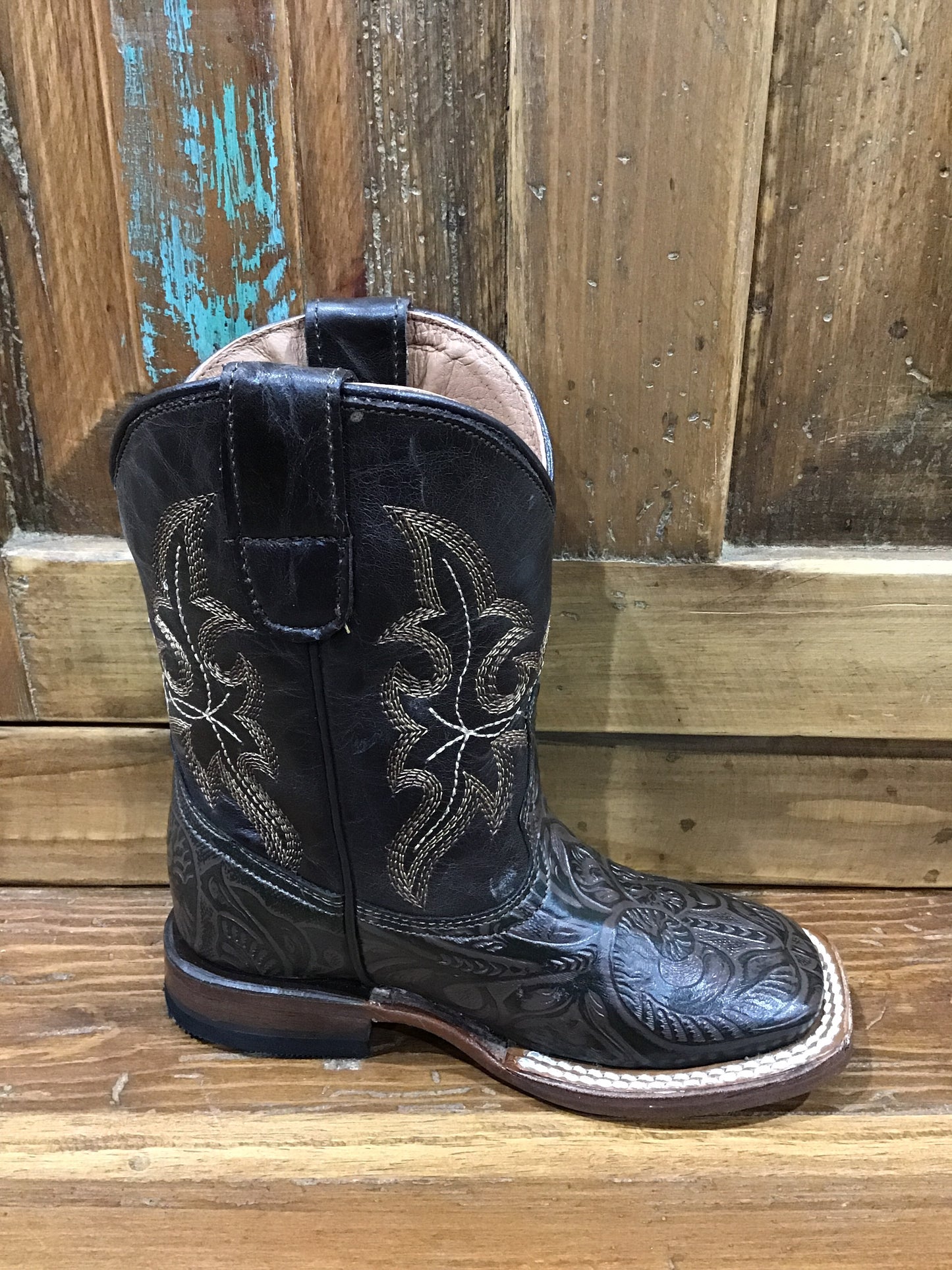 TANNER MARK BOYS TOOLED BOOT