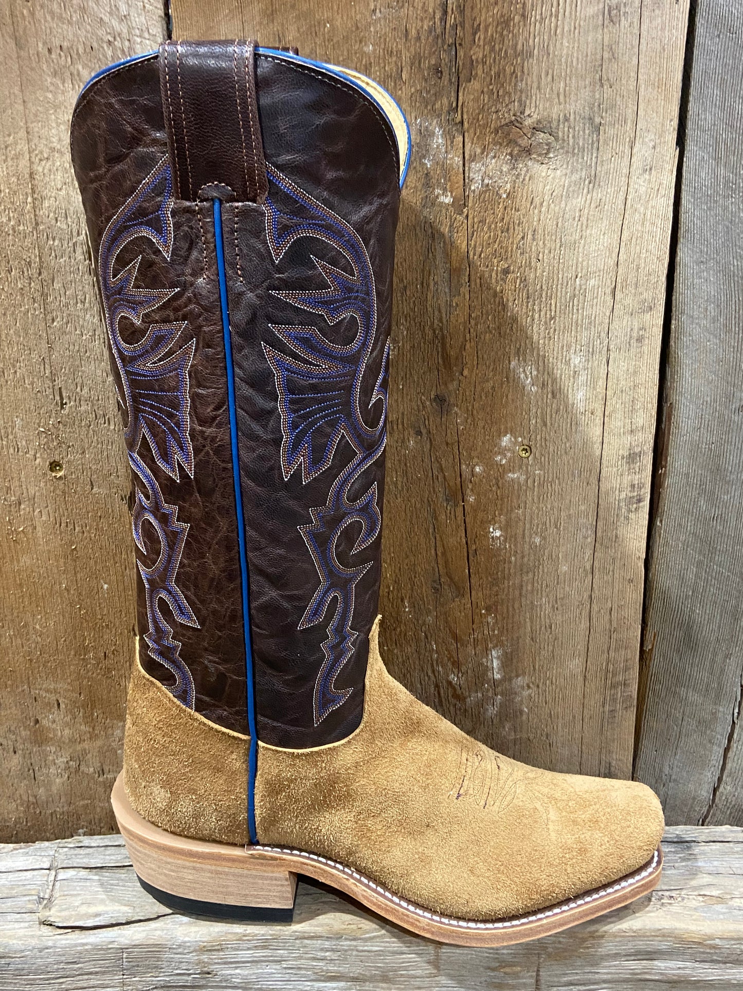 OLATHE TAN CALF ROUGHOUT