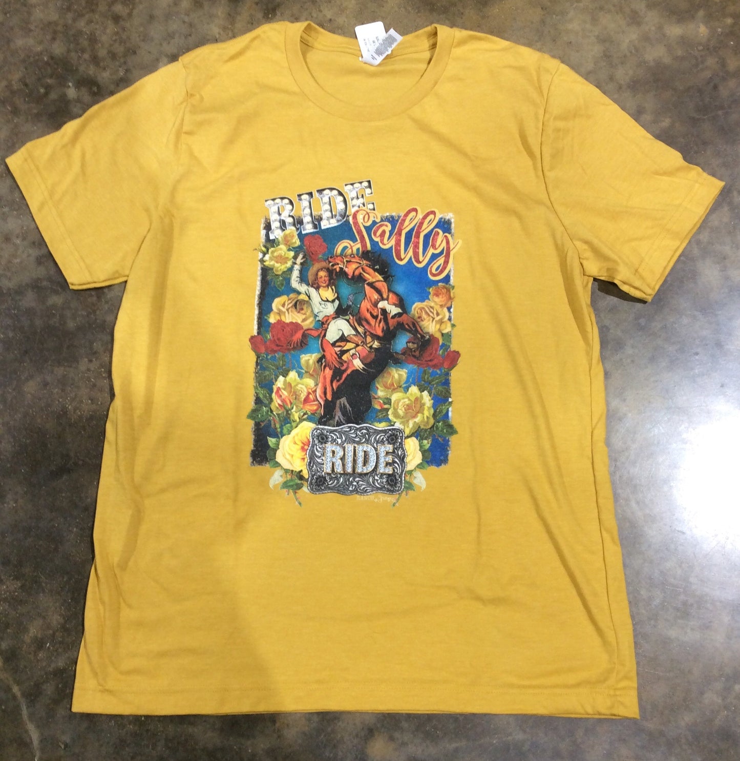 Ride Sally Ride Tee Shirt