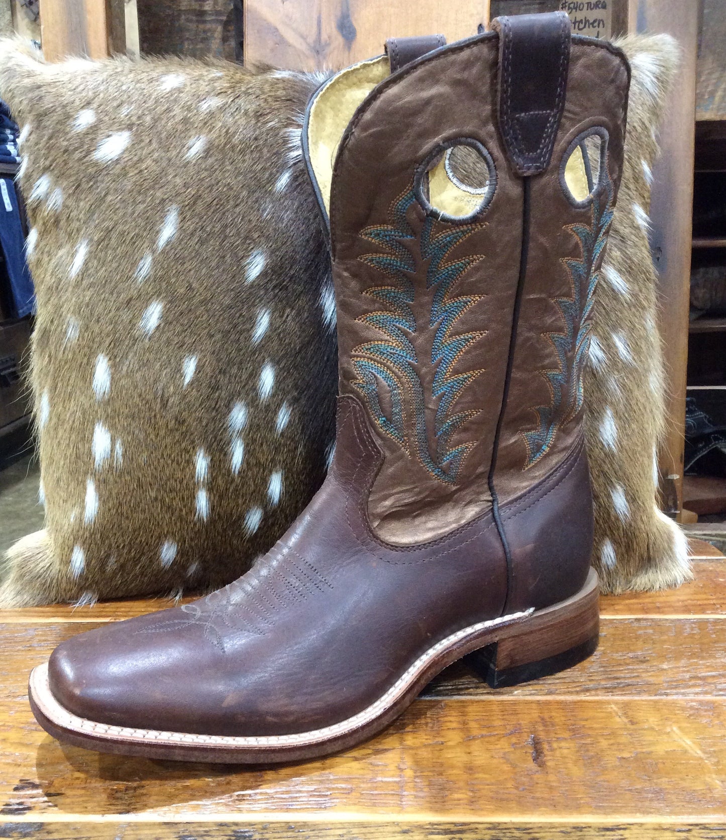 MEN'S BOULET 11" CRAZY PULLUP MOCHA BOOTS