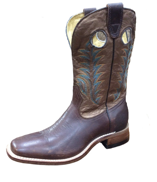 MEN'S BOULET 11" CRAZY PULLUP MOCHA BOOTS