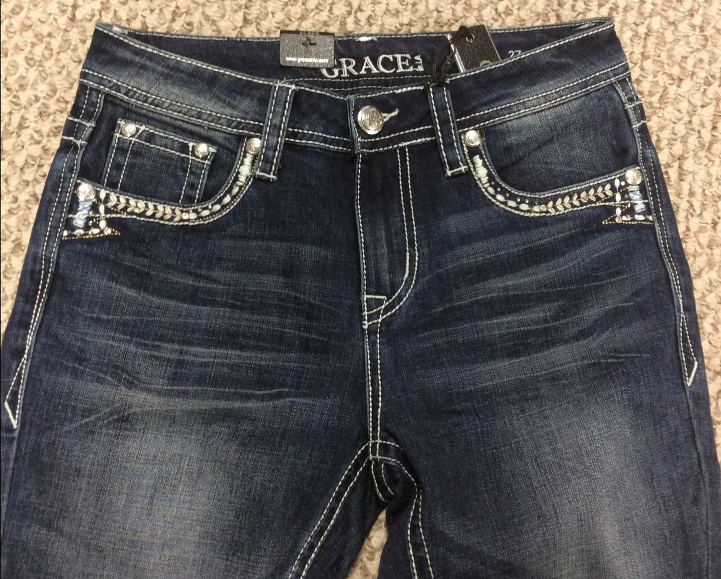 Grace in LA Women's Neutral Easyfit Bootcut