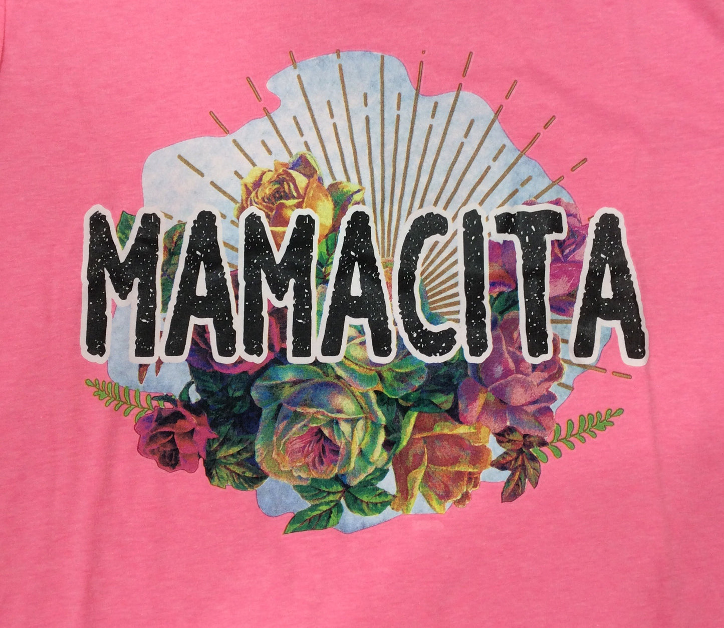 Mamacita in Pink Tee Shirt