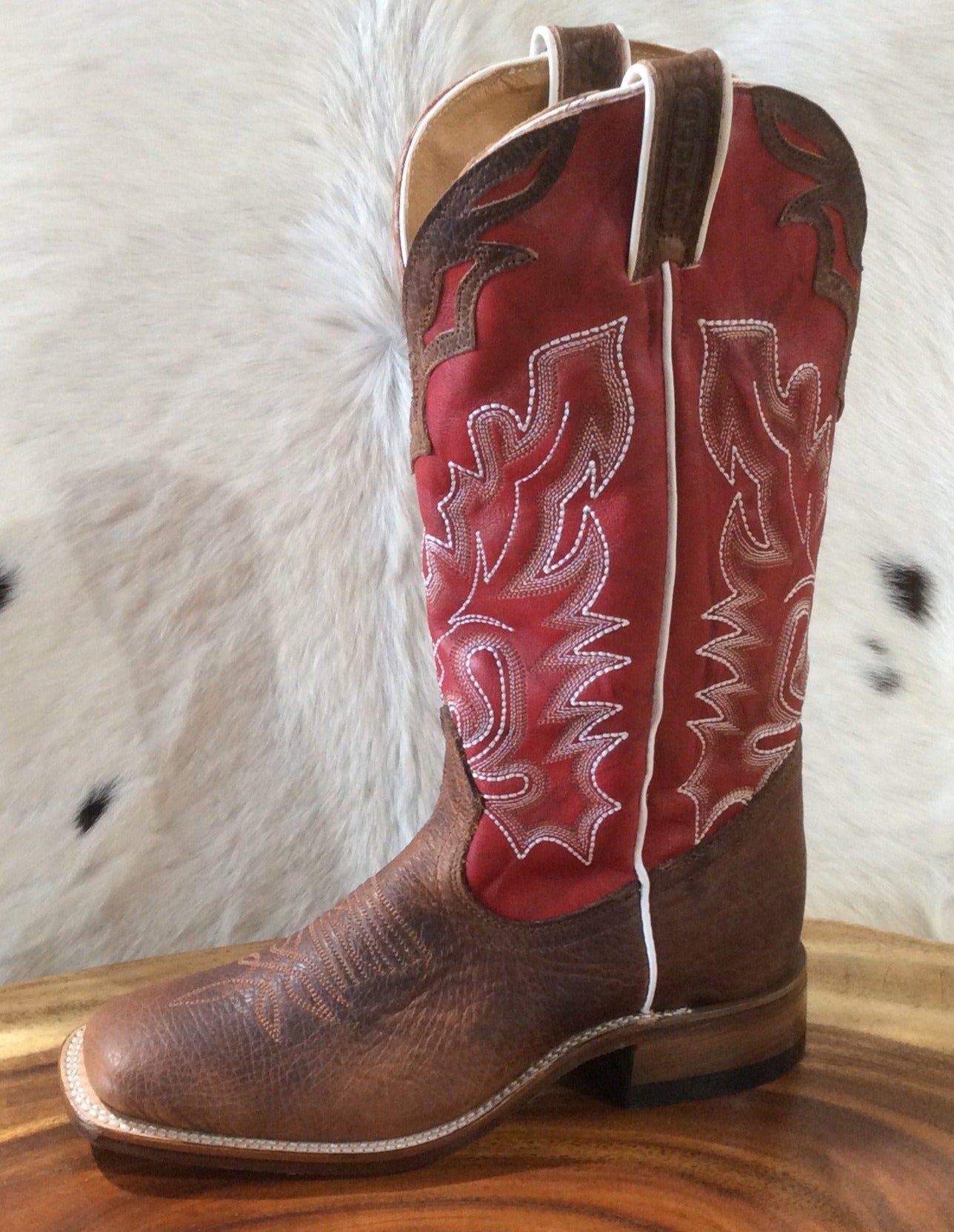MEN'S BOULET SHRUNKEN BOMBER BOOTS in DEERLITE RED