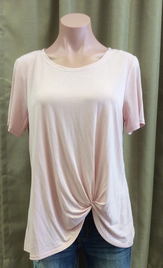 Pink Sand Side Knot Top