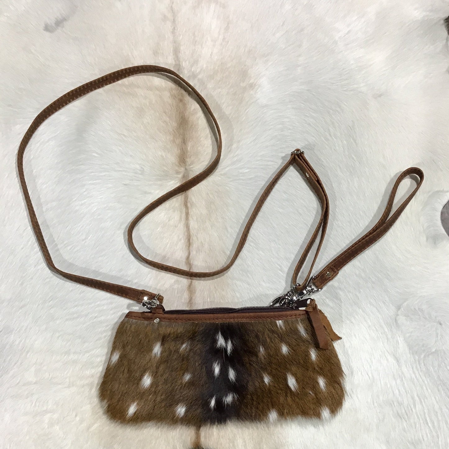 DOUBLE J SADDLERY LITTLE CLUTCH AXIS PURSE