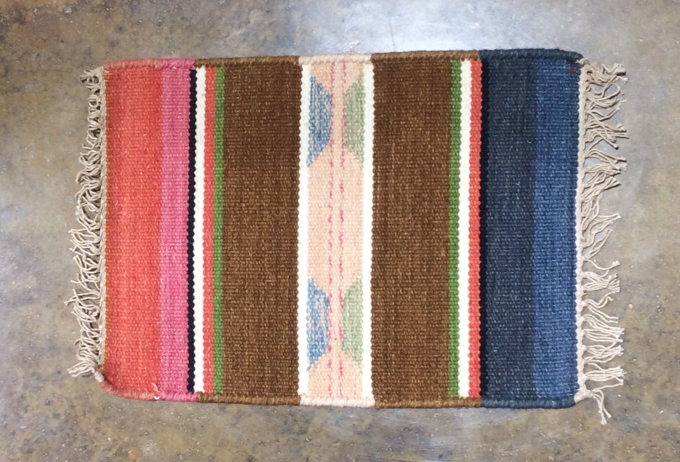 Wool Placemat with Serape