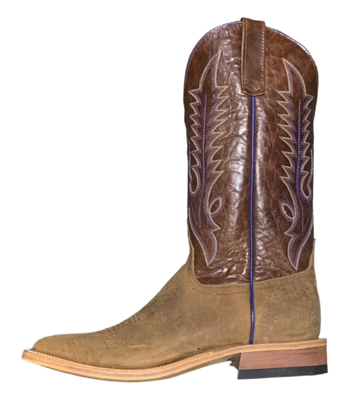 Brahman Cowboy Boots Brahma Bison Anderson Bean Boots main image 3