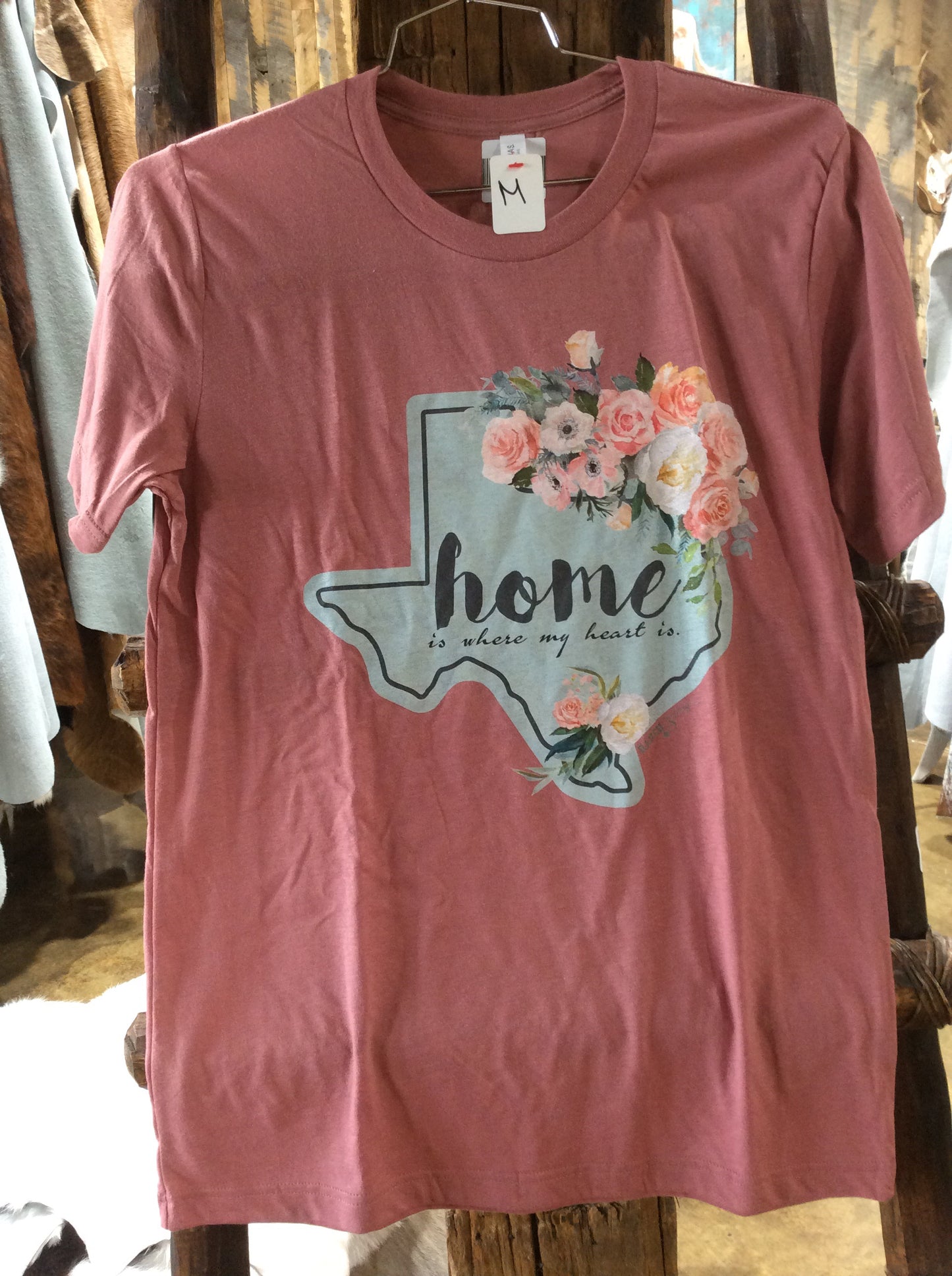Texas is Where My Heart is Tee Shirt