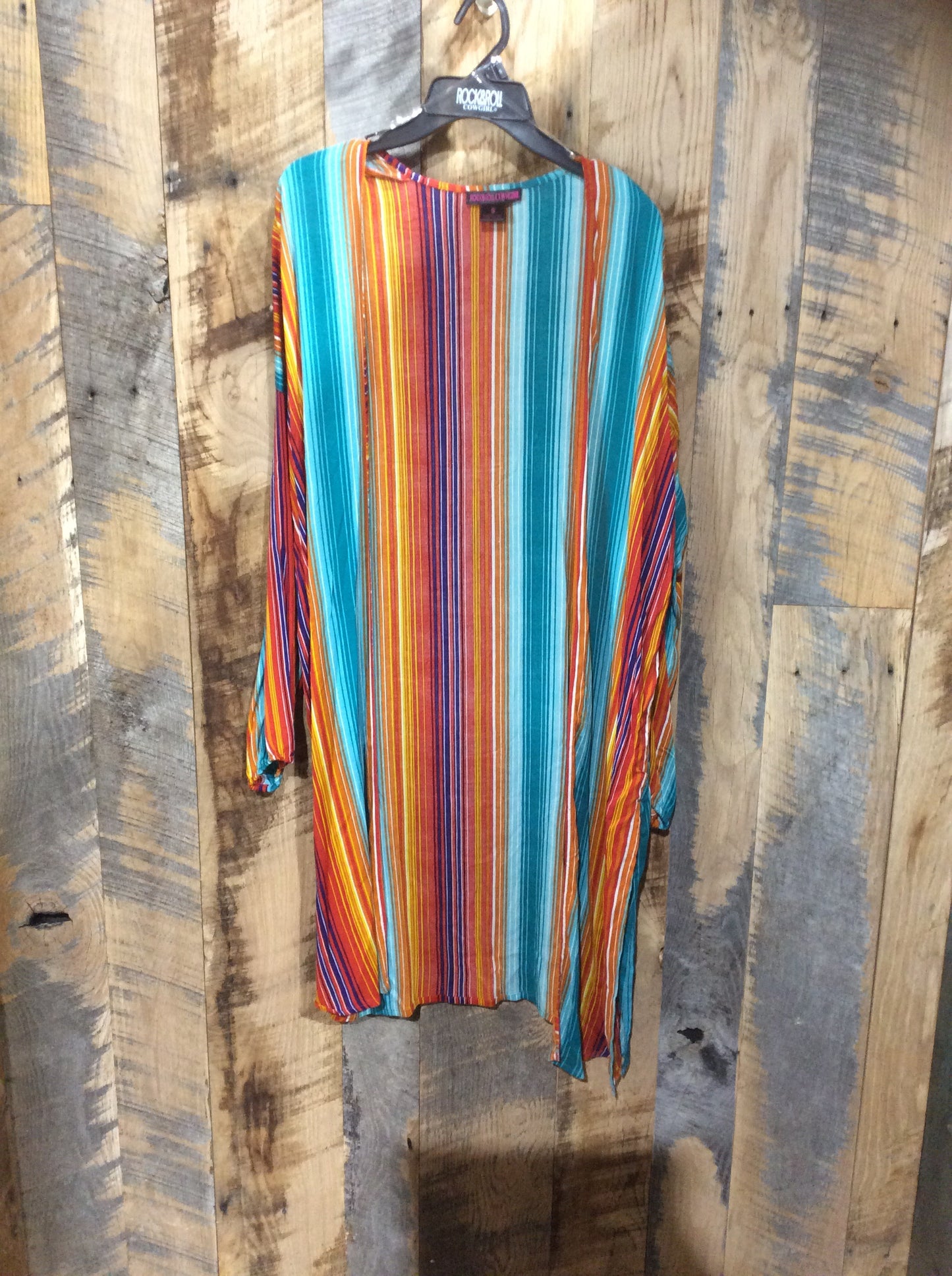 Rock and Roll Cowgirl Serape Long Duster
