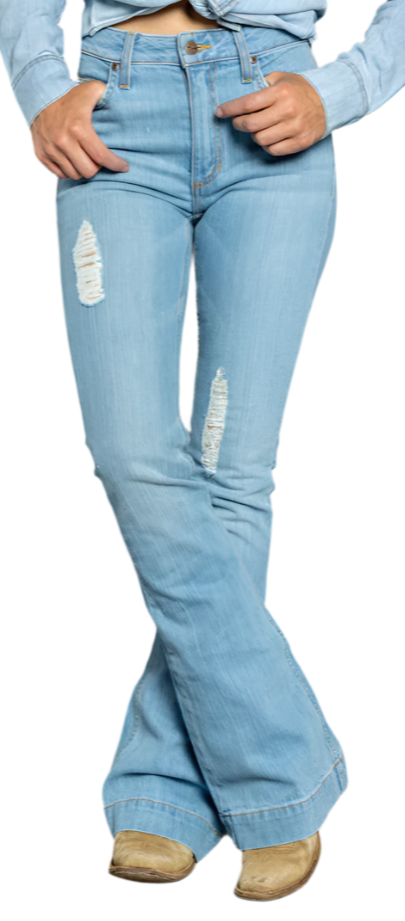 KIMES RANCH "JENNIFER SUGAR FADE" JEANS