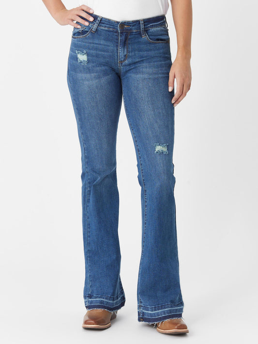 CC Women's Free - Flare Mid Rise Jeans