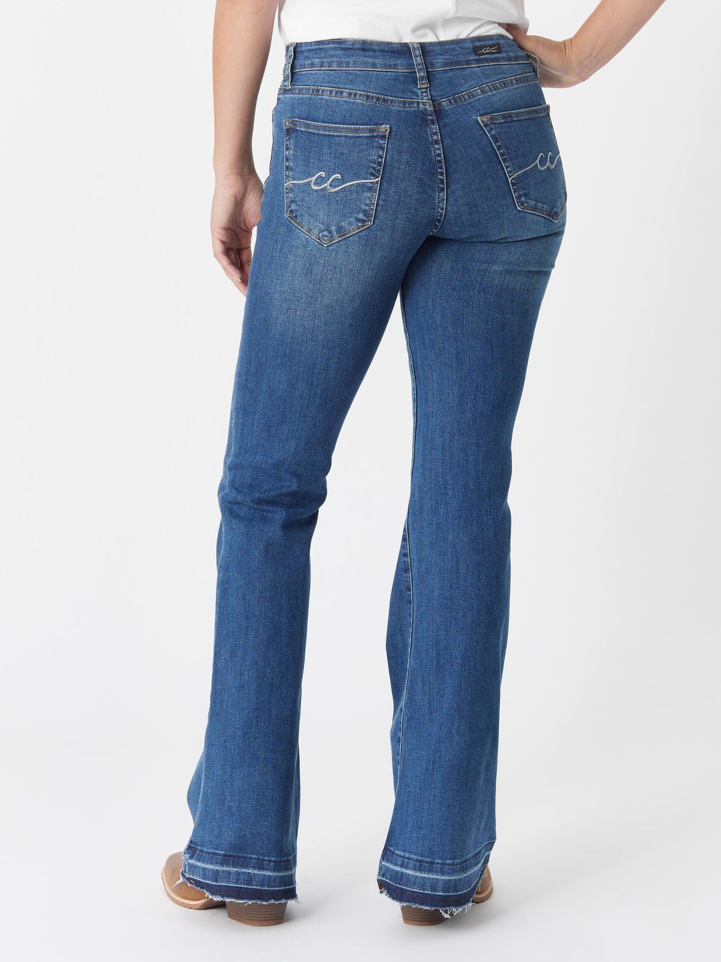 CC Women's Free - Flare Mid Rise Jeans