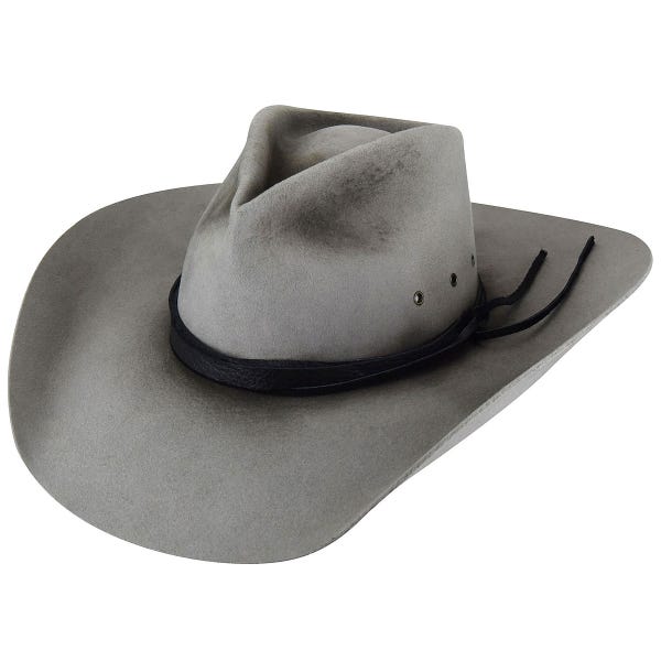 Bailey Shackleford 2X Wool Hat in Silver Sand