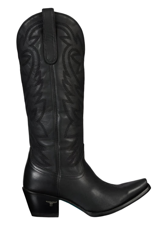 LANE "SMOKESHOW" TALL BOOTS in BLACK