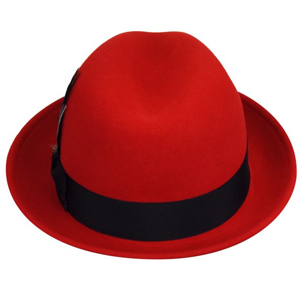 Bailey Tino Fedora in Red