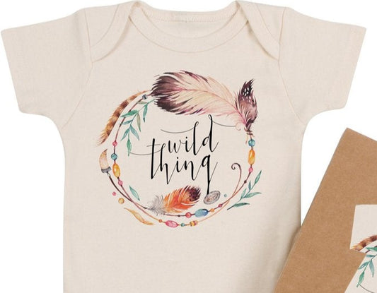 Organic Wild Thing Bodysuit & Tees